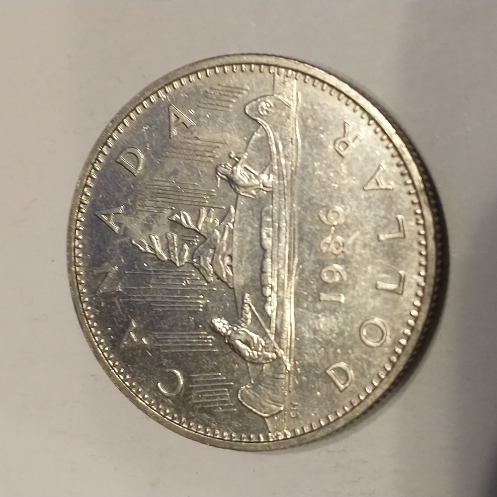 1986 Canadian Silver Dollar